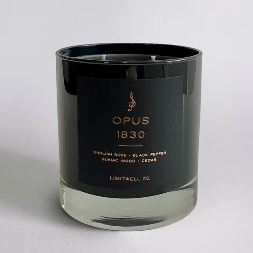 Black Tumbler Candle 9oz